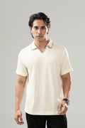 Textured White Knit