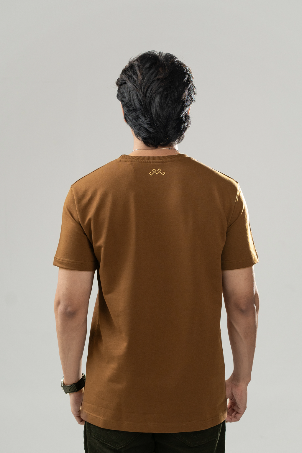 Grounded Mocha Tee